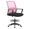 BestOffice Drafting Chair Tall Office Chair Adjustable Swivel Rolling Mesh