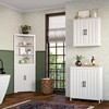 RiverRidge Monroe Two Door Wall Cabinet Over The Toilet Storage