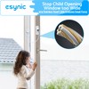 eSynic 8PCS Window Restrictor UPVC Locks for Baby Security Window
