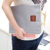 A4 Multifunctional File Folders Portable Canvas Document Wallets Waterproof Zipper