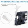 MarkField 4x Nastro Compatibile con Dymo Rhino 18445 19mm Vinile