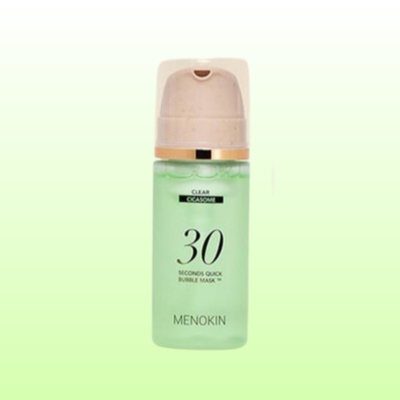 Menokin 30-second bubble pack Park Bo-young mask pack bright niacinamide