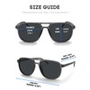 PRIVEL XXL Size Extra Large 160MM Polarized Double Bridge Retro