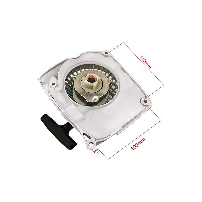 Pull Start Starter Rewind Recoil Assembly with Air Filter Fuel
