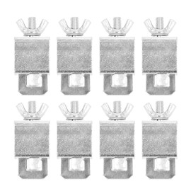 8Pcs Butt Welding Clamps, Galvanized Steel Car Body Panel Welding Jigs for to Welding