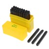 jojofuny Alphabet Metal Punch Set Steel Stamps for Complete Crafting