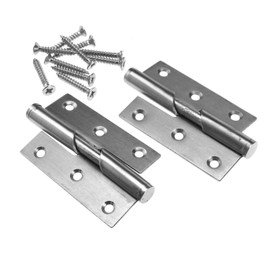 2X 1 Pair 3"/76mm Stainless Steel Rising Butt Handed Lift Off Door Hinge (Right hand)
