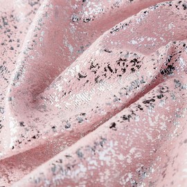 Xinrjojo Pack of 2, Throw Pillow Covers Cases for Couch Sofa Home Decor,Vintage Shining & Starry 12 X 20 Inches(Silver- Light Pink)