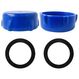 BUTITNOW Blue Swimming Pool Drain Valve Cap Replacement, Fits for Coleman Pools P01006, Replace Part # P6D1158ASS16, P01010, P6D1158, Above Ground Swimming Pool Tools Accessories -2 Pack