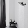 Hibbent All Metal Shower Head Elbow Adapter, 360 ° Adjustable