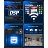 Hi-Res DSP 46EQ 8Core 4G 64G Double Din Car Stereo