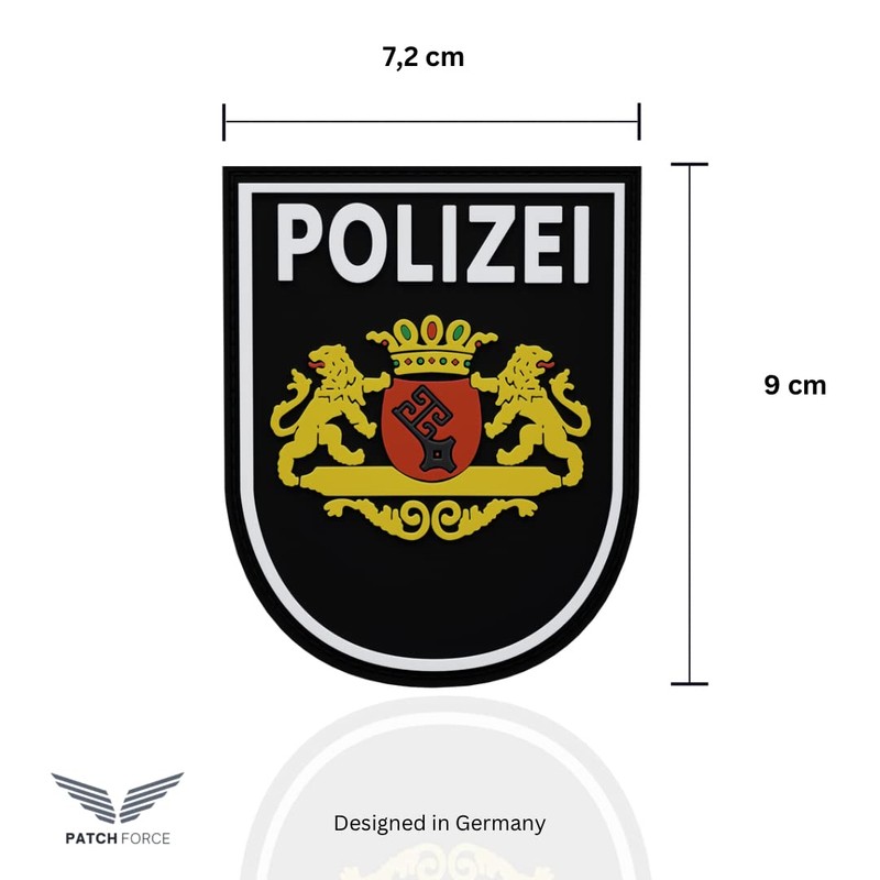 Patch Force - Police Patch (Colourful) Police Bremen - As