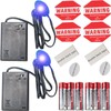 Fake Car Alarm, Dummy Car Alarm,(Batteries Included) Red LED Light