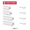 Gedotec Stabiliser for Clothes Cupboard Furniture Connector for Back Wall