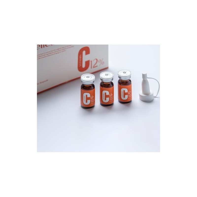 Alluring Vitamin C 12 Ampoule for Face with Glutathione, Hydrating