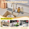 Stone Faucet Mat For Kitchen Sink, 18" Diatomite Fast Drying