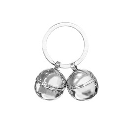 Jagowa 1 Set 2 Pcs Loud Cat and Dog Bells Pets Collar Small Copper Bells (Silver)