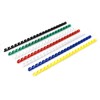 RAYSON 55 Sheets 21 Rings 10mm Coloured Plastic Binding Combs