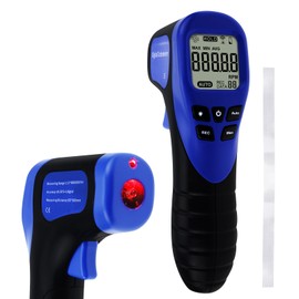 Laser Photo Tachometer RPM Gauge Tester for Engine Digital and Analog Non-Contact, Handheld Automotive Tachometer for Accurate RPM Measurement with Rotational Record