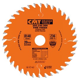 CMT 292.140.36h Circular Blade for Precision Cut For Portable Machines, Metal/Grey