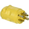 Leviton 20 Amp, 125 Volt Plug, 520PV, Yellow