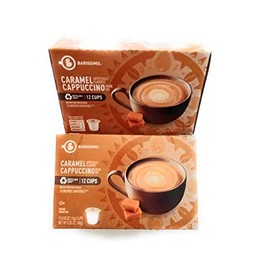 Barissimo Caramel Cappuccino Coffee Drink Mix K-Cup Compatible 2 Boxes 24 Pods - SET OF 2