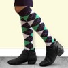 Colorful Knee High Argyle Golf Socks: Mens Over-The-Calf Bundle Pack: