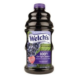 Welch's Juice 64oz Bottle (Pack of 4) Choose Flavor Below (Concord Grape 100% Juice)