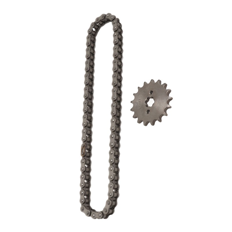 428 17T 17mm Sprocket 428 Drive Chain 60 Links Kit