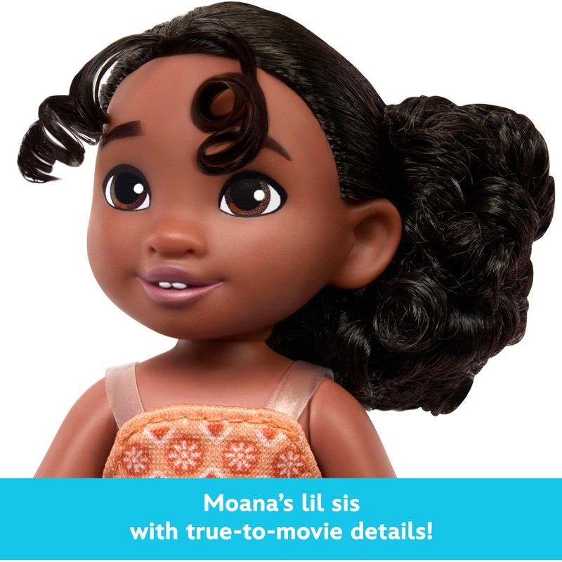 Mattel, Moana 2 Muñeca Simea para niñas de 3 años