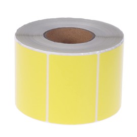 Operitacx Colorful 60x40mm Yellow Thermal Labels 800 Waterproof Office Kitchen Sticker No Ribbon Needed
