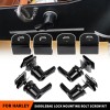 Unbranded Hard Saddlebag Lever Lock Bolts Nuts Mount Bracket For