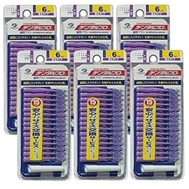 Korean Beauty Product, DENTALPRO chiganchitsol 15 Count 6paek 6 LL Size Set Item: Interdental Brush I for daily use and gifting, practical imported and