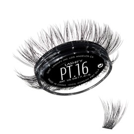 Lashify Plushy Tame 16mm Gossamer Lashes in Black, Easy DIY False Lashes for a Voluminous Yet Still Natural Look