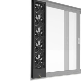31.5-33.5 Inch Vertical Window Fan for Sliding Windows Exhaust Only