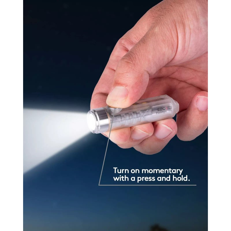 RovyVon Aurora A5 G4 Rechargeable Keychain Flashlight, USB C Charging,