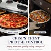 Baker’s Friend Electric Pizza Oven Indoor Countertop, 12 Inch Pizza