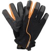 Fiskars 1003478 Gardening Gloves Size 8-S Black / Orange, Garden,