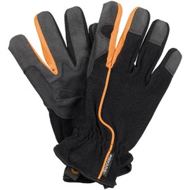Fiskars 1003478 Gardening Gloves Size 8-S Black / Orange, Garden, 10