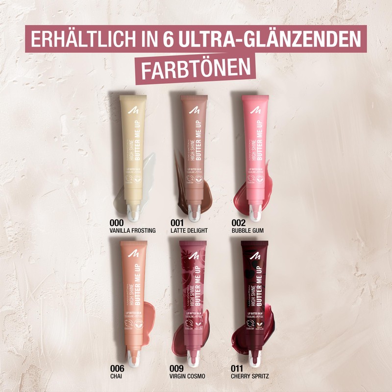 Manhattan High Shine! Butter Me Up Lip Balm, Virgin Cosmo