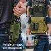 TACTICAL GEEK EXT8 EDC Belt Organizer, Molle Multitool Sheath, Nylon