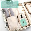 Massage Oil Warmer Green with Two Oil Bottle Distributors for