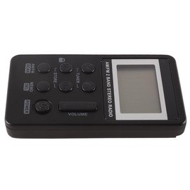 Enwye Portable Mini Digital Display AM/FM Tuner Radio with USB Charging Port Stereo Dual Channel