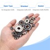 sourcing map 8pcs R1212ZZ Deep Groove Ball Bearings 1/2" ID