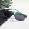 Eyekepper Bifocal Reading Sunglasses with Metalless Screwless Spring Hinges Green,