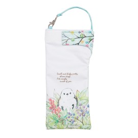 aile Folding Umbrella, Case, Water Absorption, Umbrella Bag, Umbrella Cover, Handbag, Folding Umbrella Cover, Waterproof, Rainy Season Protection (Shimaenaga, Colorful Kimoni)