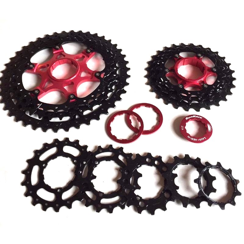 SunRace Unisex Csmx8 1146t 11 Speed Cassette, Black, V 46