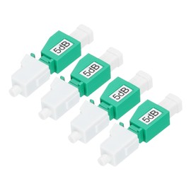 QUARKZMAN 5dB LC Fiber Optic Damper, LC/APC SM Single Mode Solid Glass Fiber Damper Male to Female for Fibre Optic Transfer Pack of 4