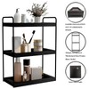 Dorhors 3 Tier Bathroom Counter Organizer,Countertop Bathroom Storage Shelf,Counter Tray