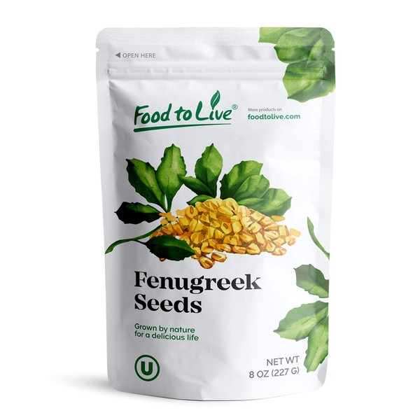 Fenugreek Seeds, 8 Ounces - Methi, Kosher